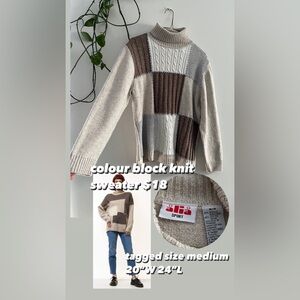 90s knit sweater